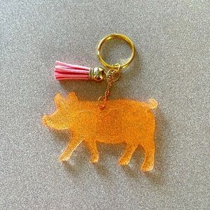 🎉🎉2x HP🎉🎉 Handmade Pig Keychain